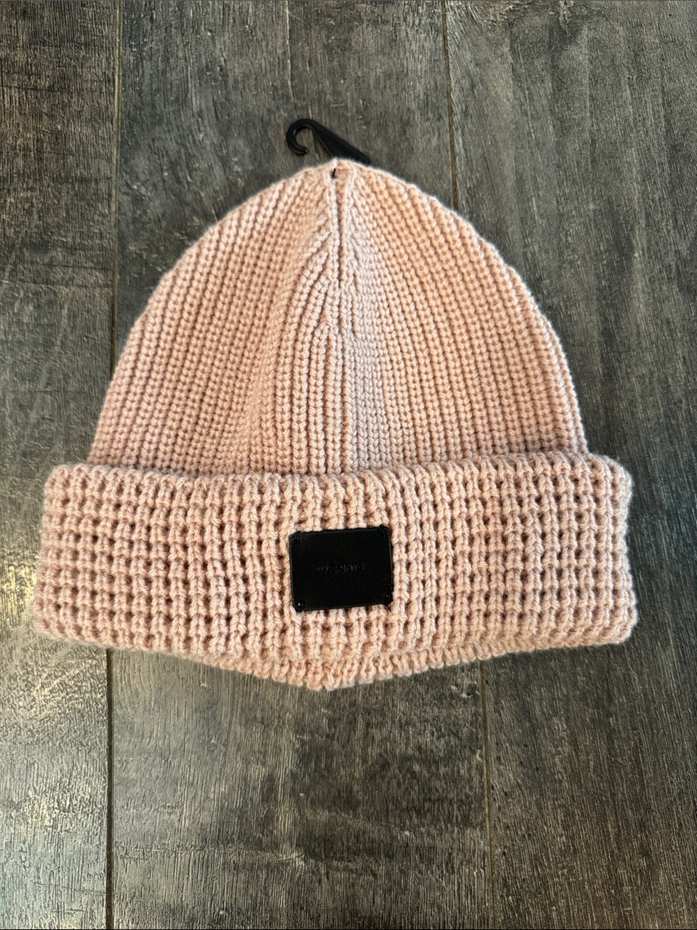 NWT: AllSaints Misty Rose Pink Beanie